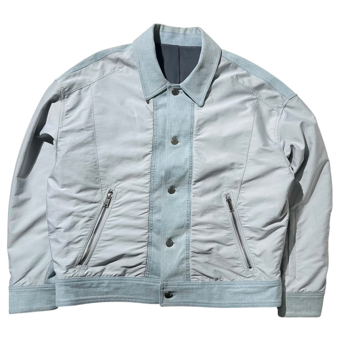 시스템옴므 데님 플라이트 봄버 자켓 상품이미지1