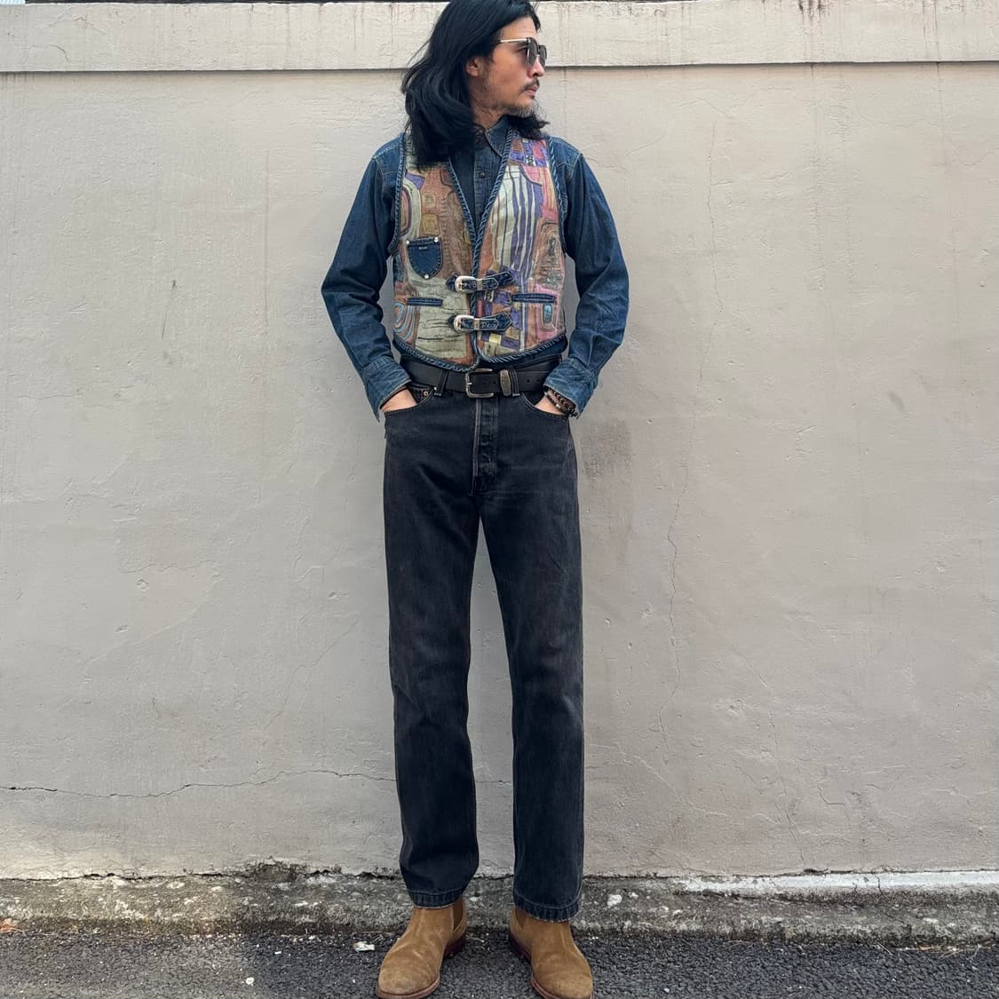 90년대 미국 리바이스 501 흑청 상품이미지1