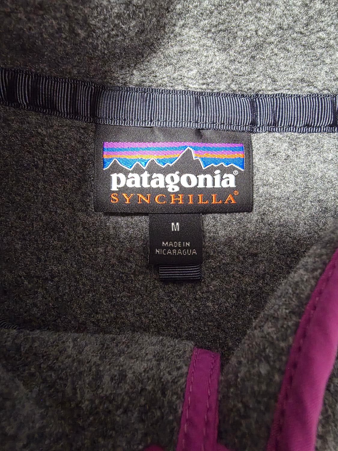 파타고니아 신칠라 라이트웨이트 니켈 핑크 우먼 M 상품이미지2