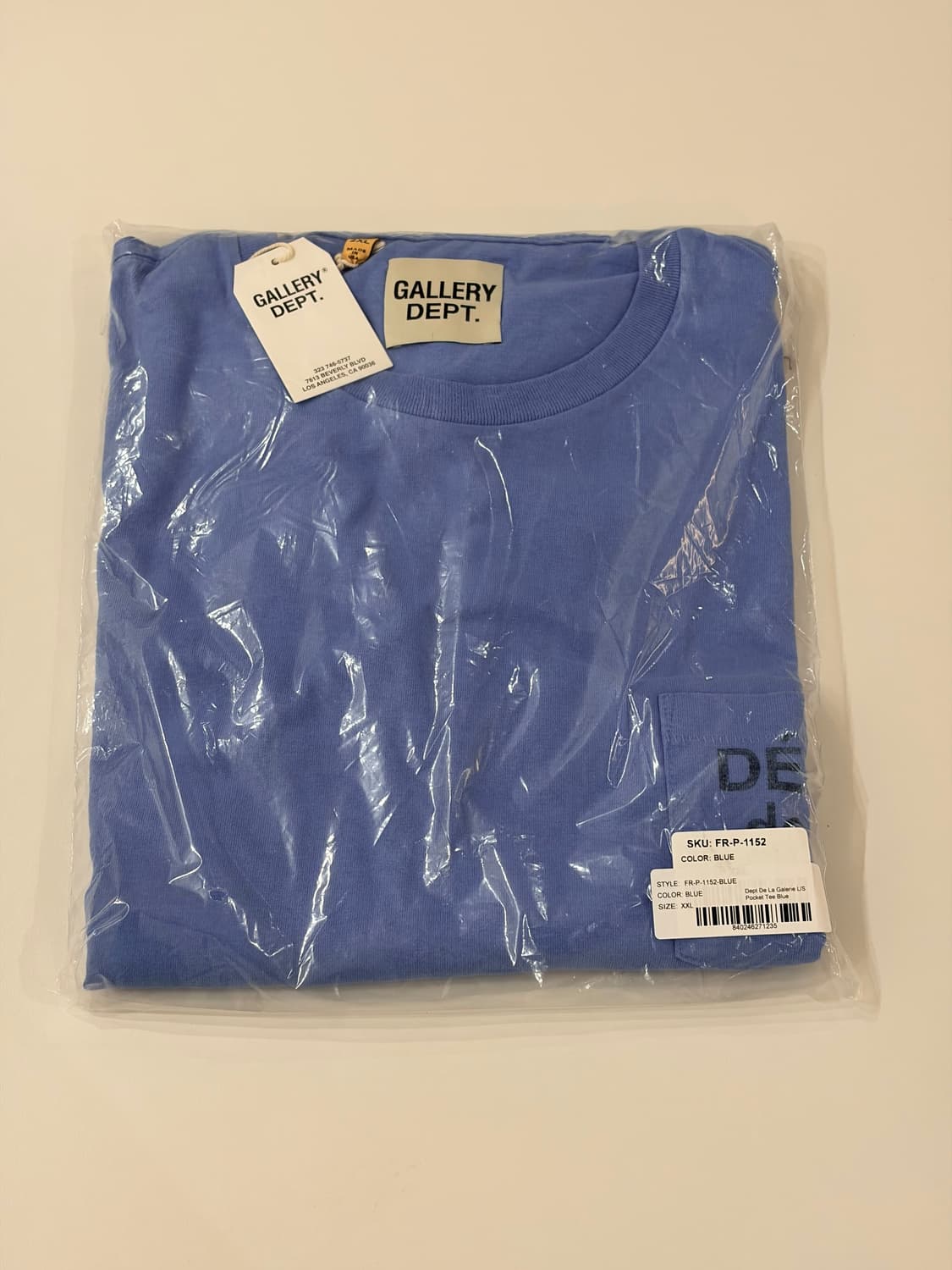 [NEW][XXL] GALLERY DEPT FRENCH LOGO L/S 상품이미지1