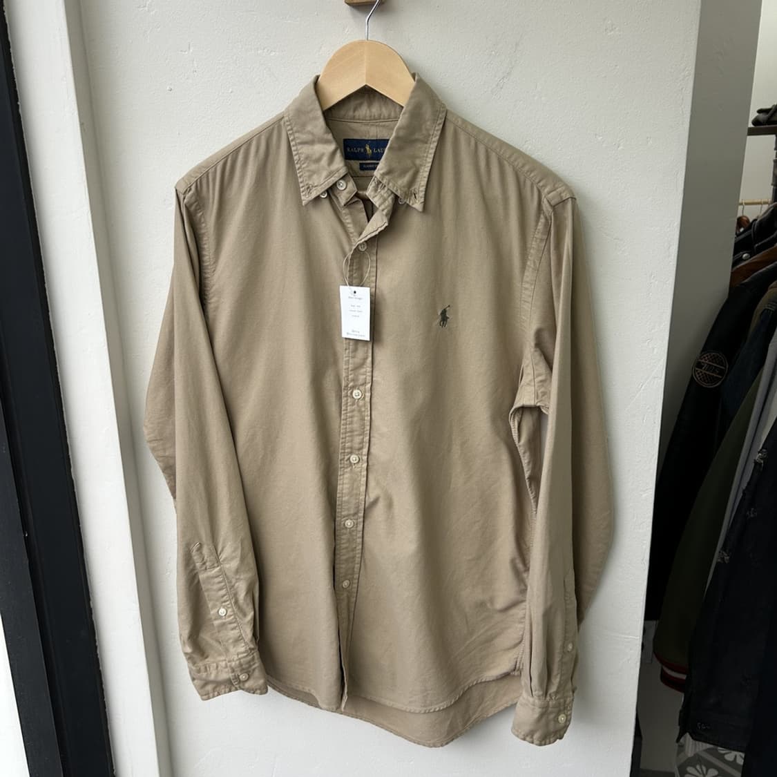 15358 - 폴로 랄프로렌 베이지 셔츠 상품이미지2