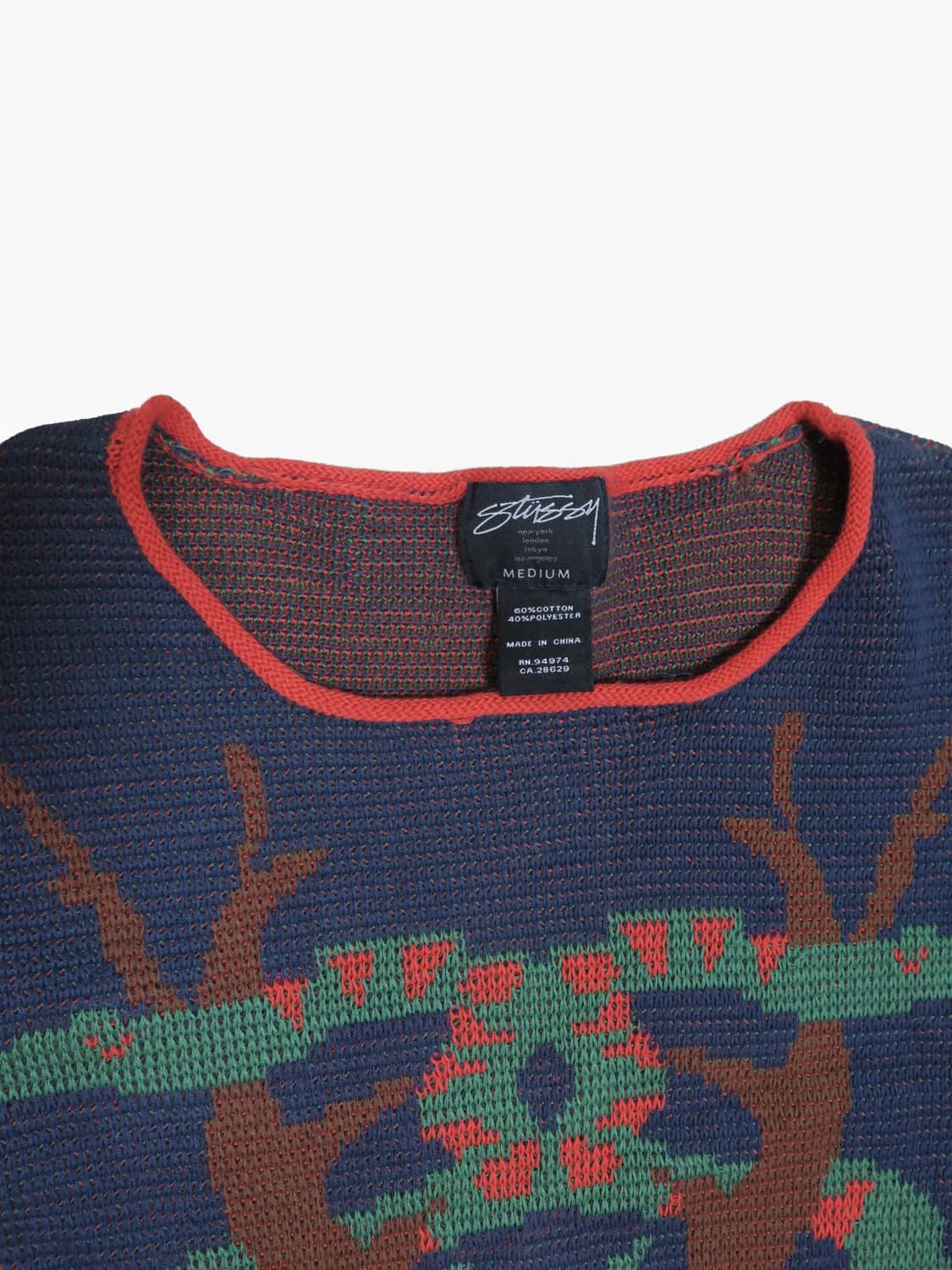 스투시 빈티지 니트 상품이미지2