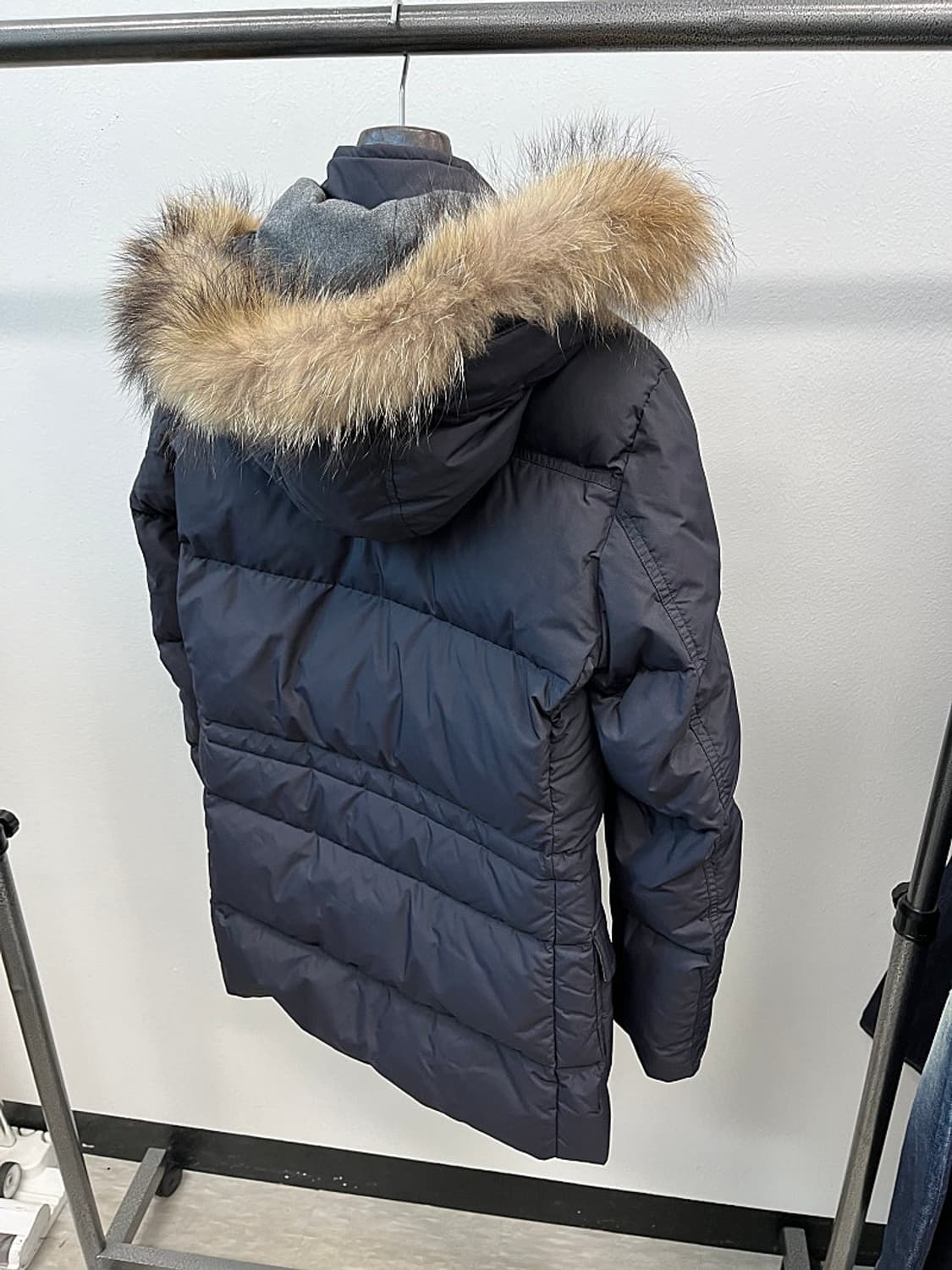 95-100) 보기밀라노 라쿤퍼 다운패딩  상품이미지4