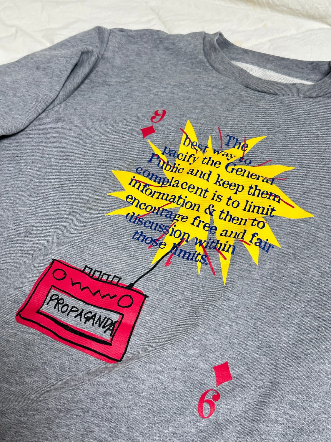 비비안웨스트 우드 프로파간다 맨투맨 미디움  상품이미지6