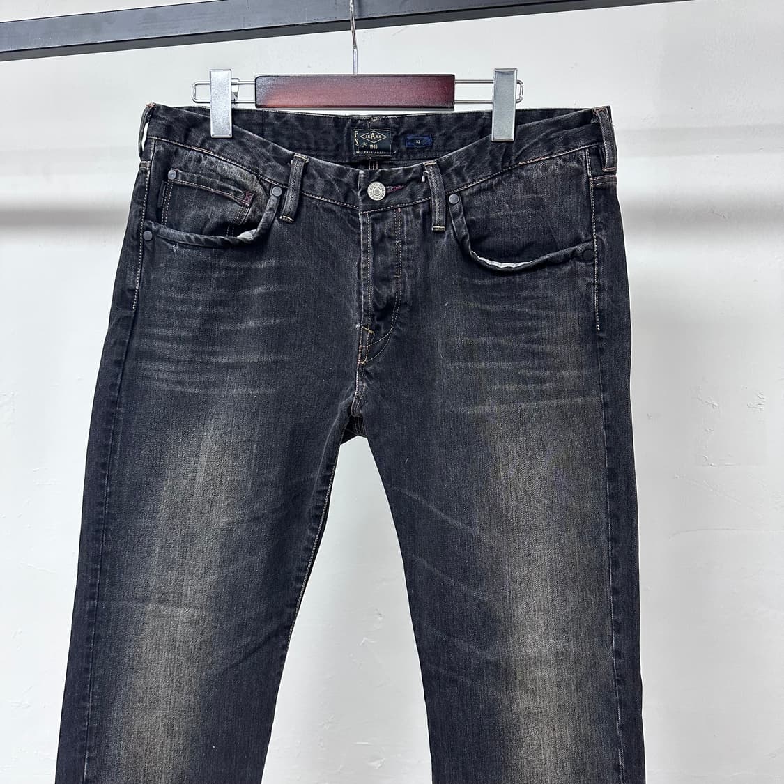 폴스미스 흑청 워싱 데님 팬츠 32사이즈 J32 상품이미지2