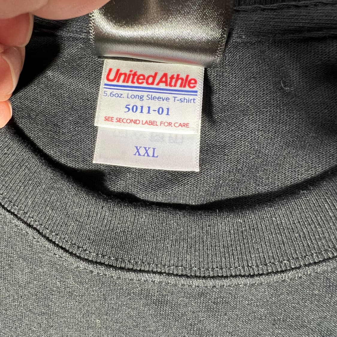 [2XL]엘르가든 락밴드 블랙 롱슬리브 상품이미지6