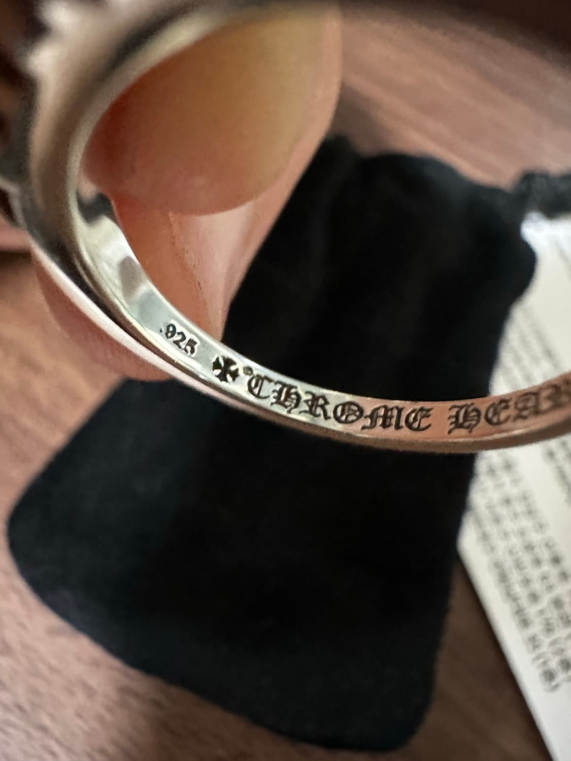 크롬하츠 베이비플로랄링 US9.5 상품이미지2