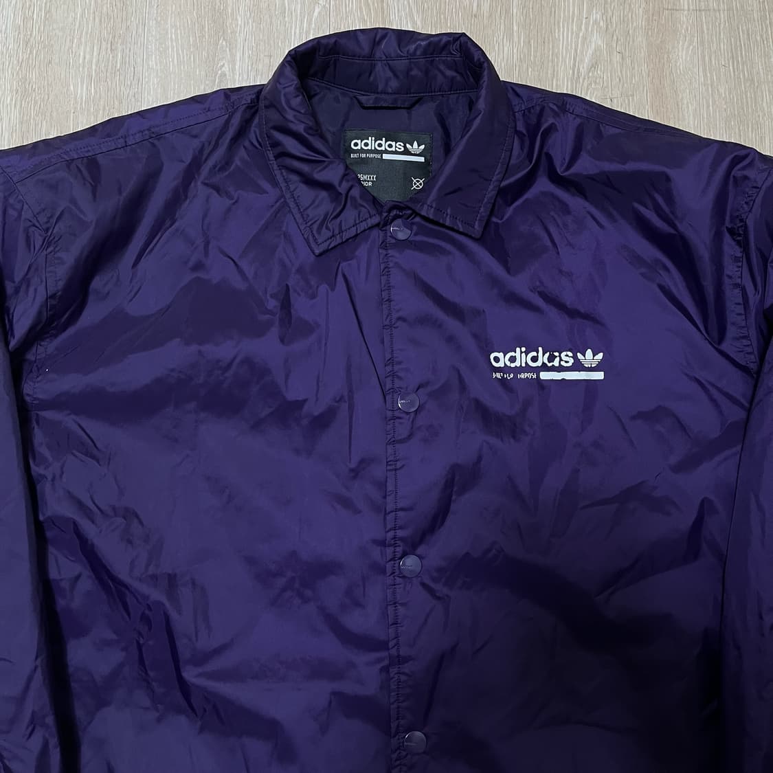 아디다스 남성 빅로고 바람막이 코치자켓 XXL/110  상품이미지2