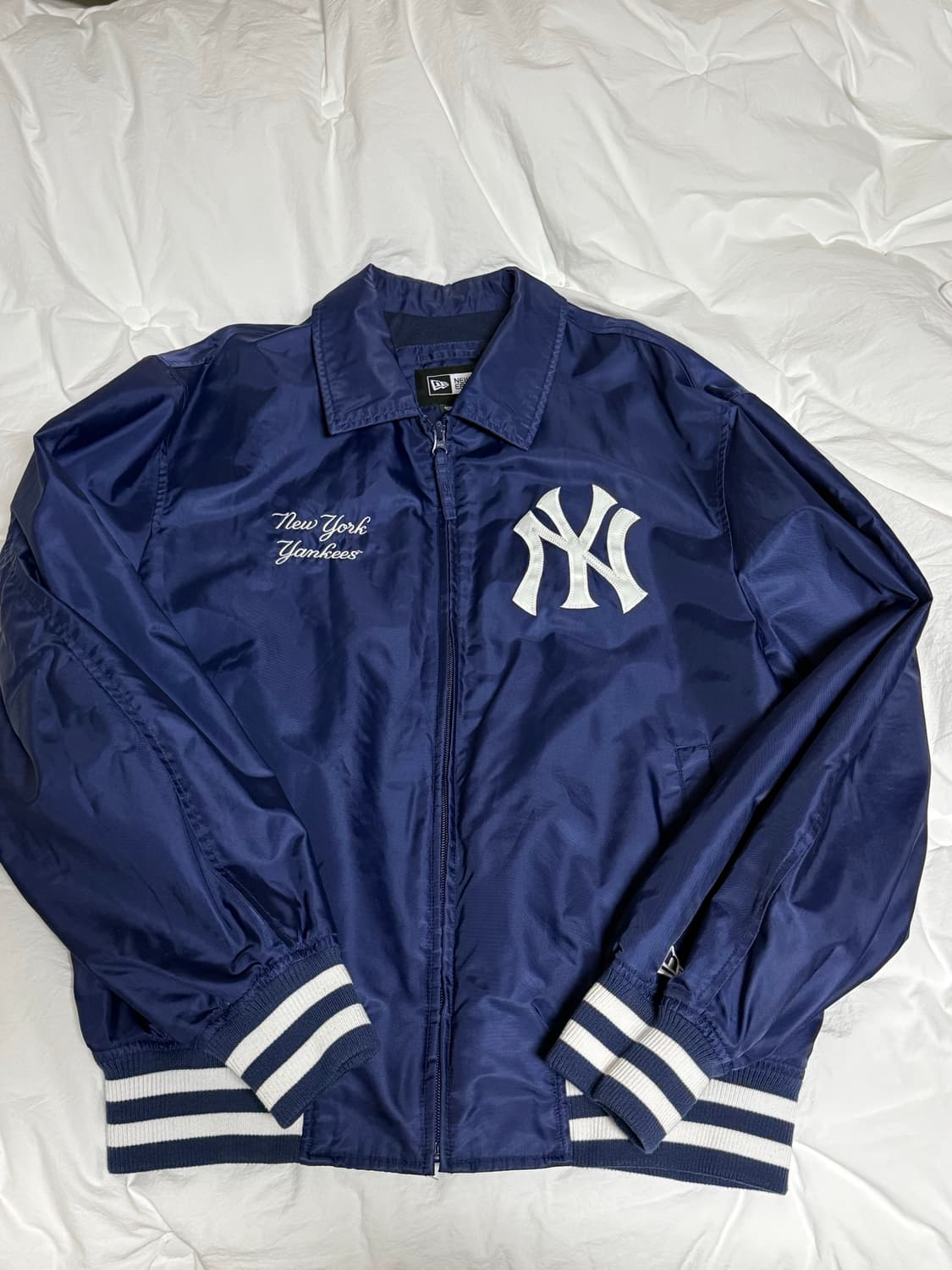 뉴에라 뉴욕 양키스 칼라 나일론 재킷 상품이미지1