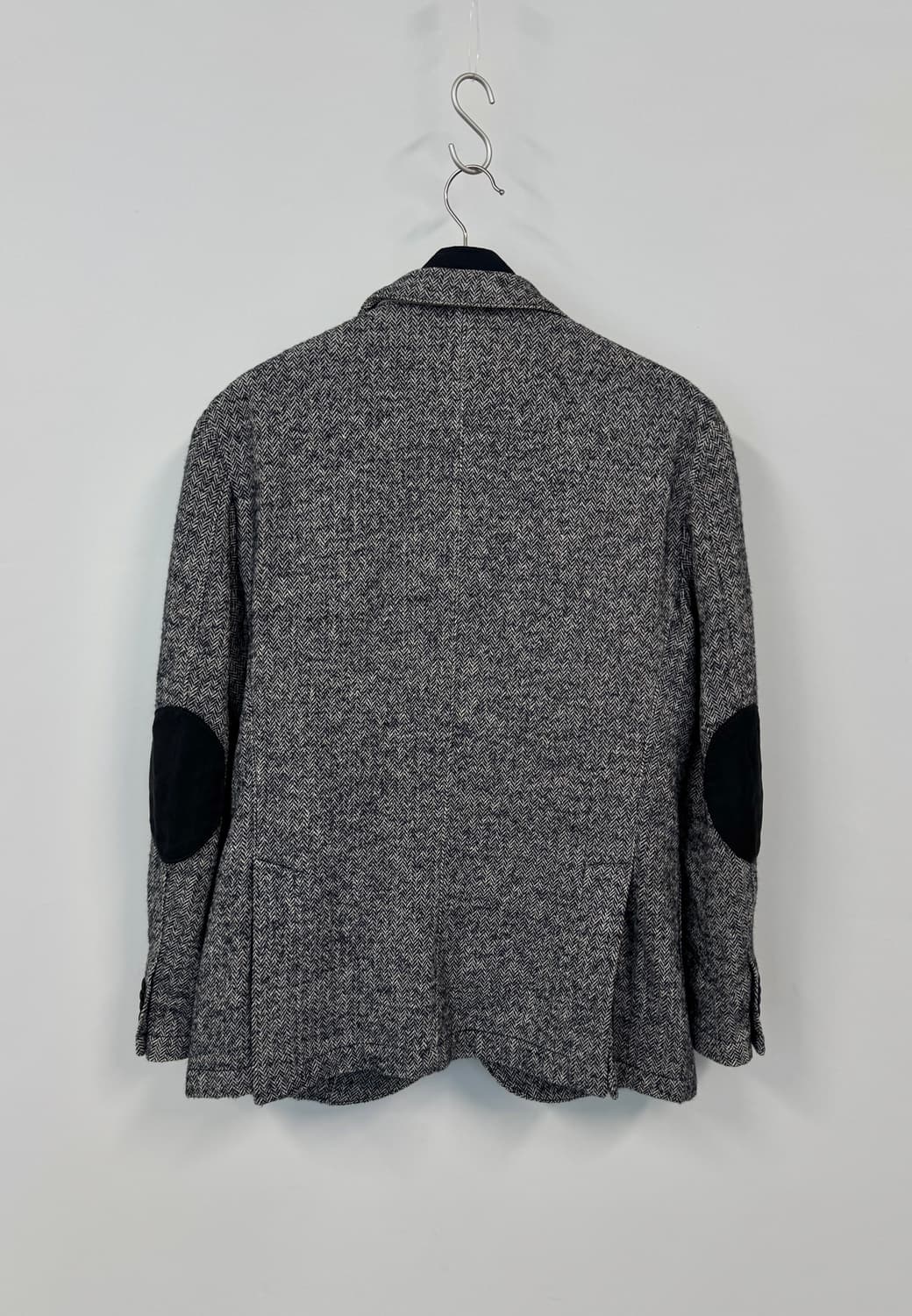 LUBIAM 루비암 그레이 헤링본 테일러드 블레이저 자켓 50 상품이미지5