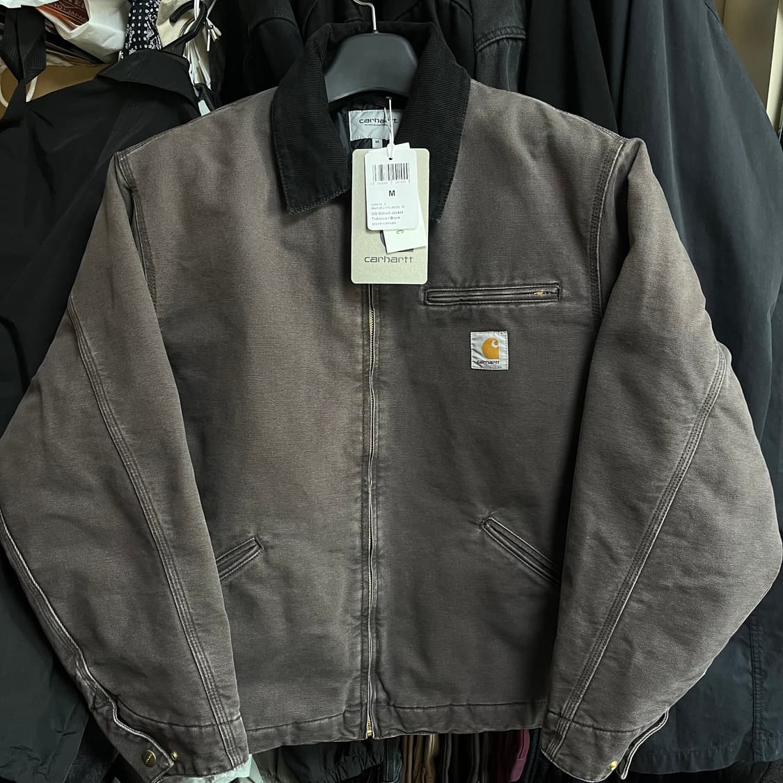 칼하트wip og 디트로이트 자켓 토바코 M 판매 상품이미지2