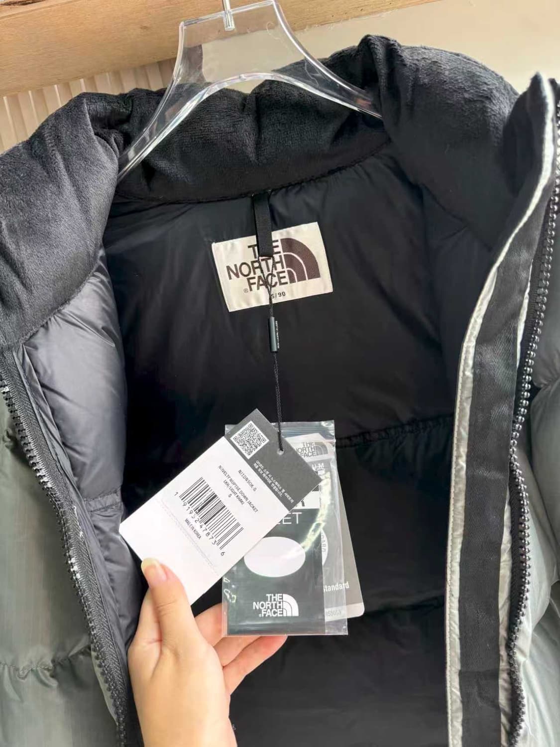 노스페이스 화이트 라벨 노벨티 눕시 다운 자켓 라이트 카키 NJ1DN50 상품이미지8