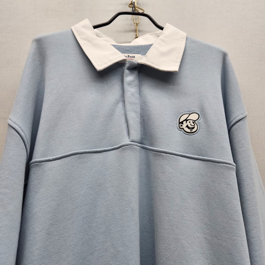 이벳필드 베츠로고 럭비티 카라 맨투맨 L(2XL) 상품이미지2