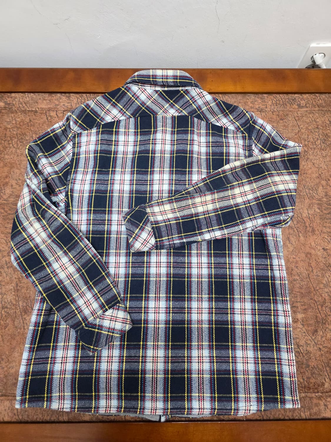 후부 헤비 플란넬 체크 셔츠 2XL 상품이미지6