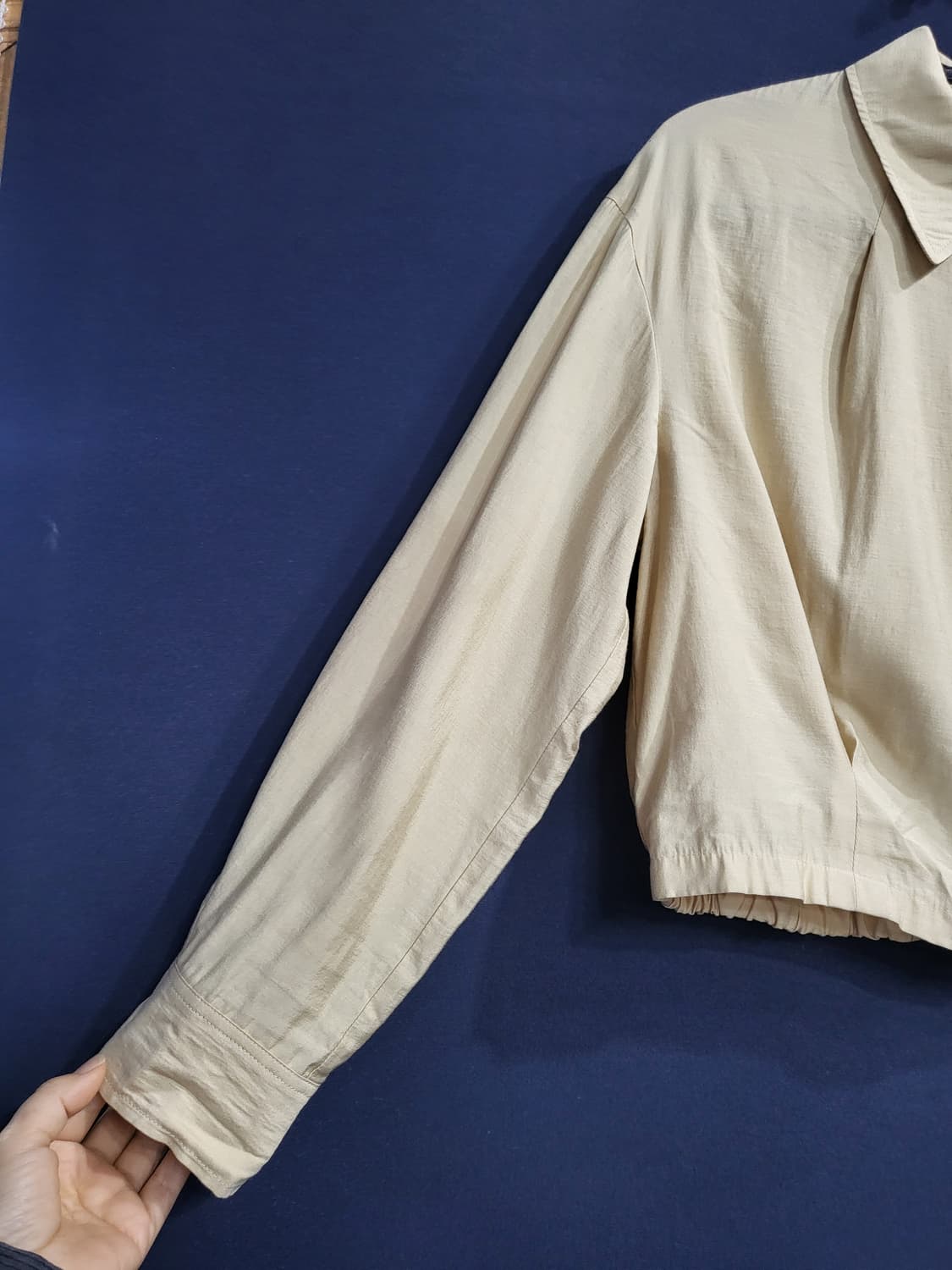 주크 블루종 블라우스 자켓 상품이미지3