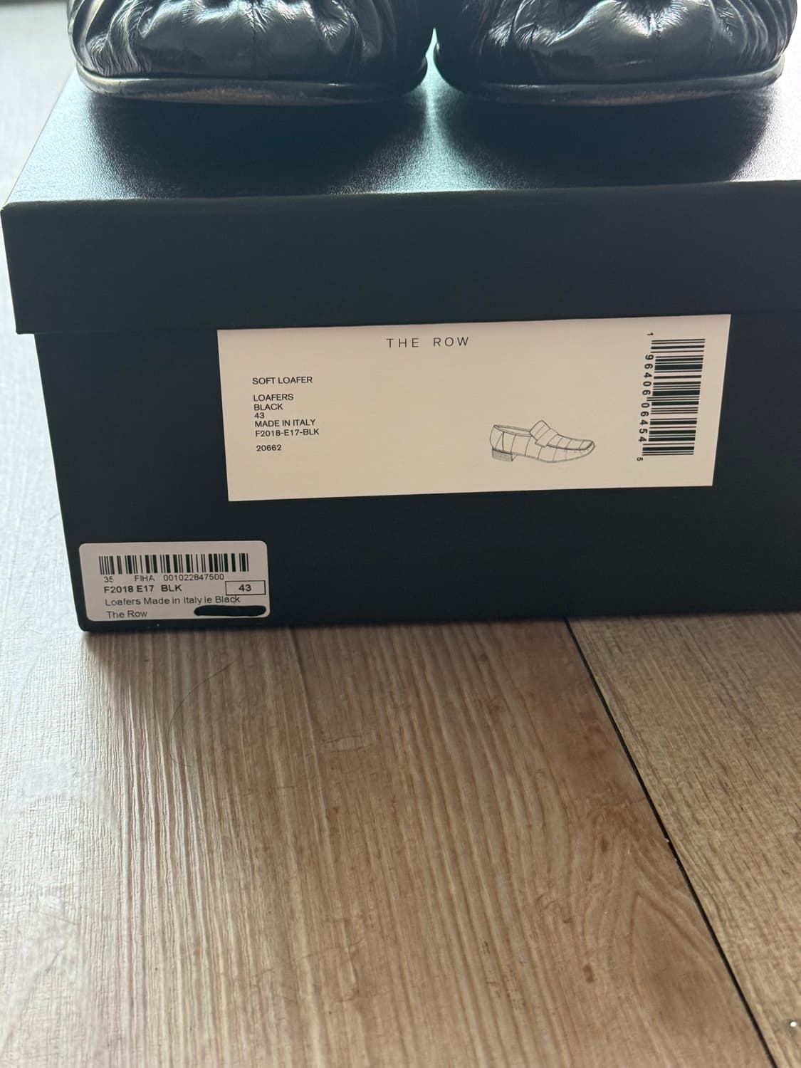 [eu43] the row eel soft loafers black 상품이미지4