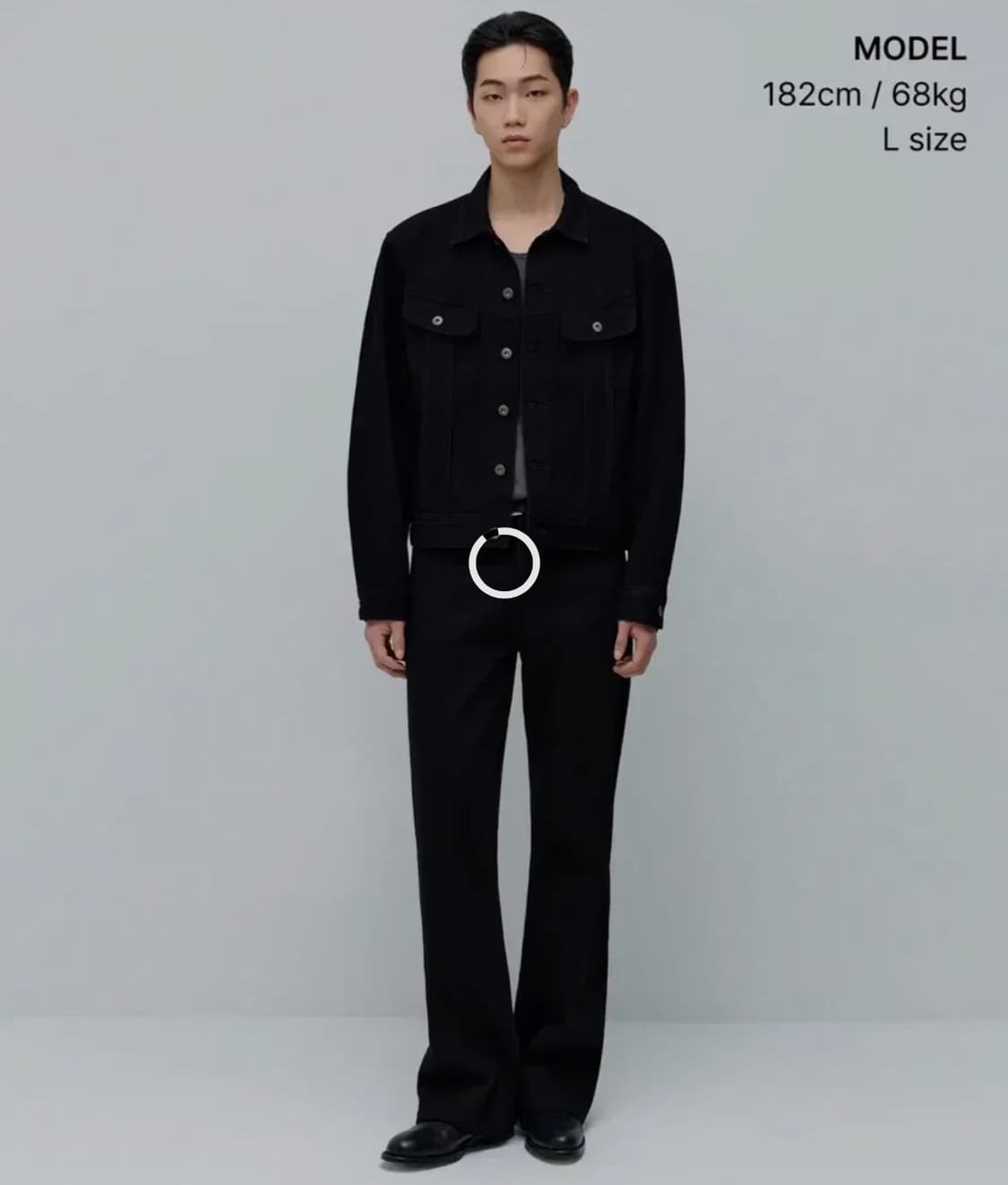 L) 무신사 스탠다드 프레리 데님 트러커 상품이미지3