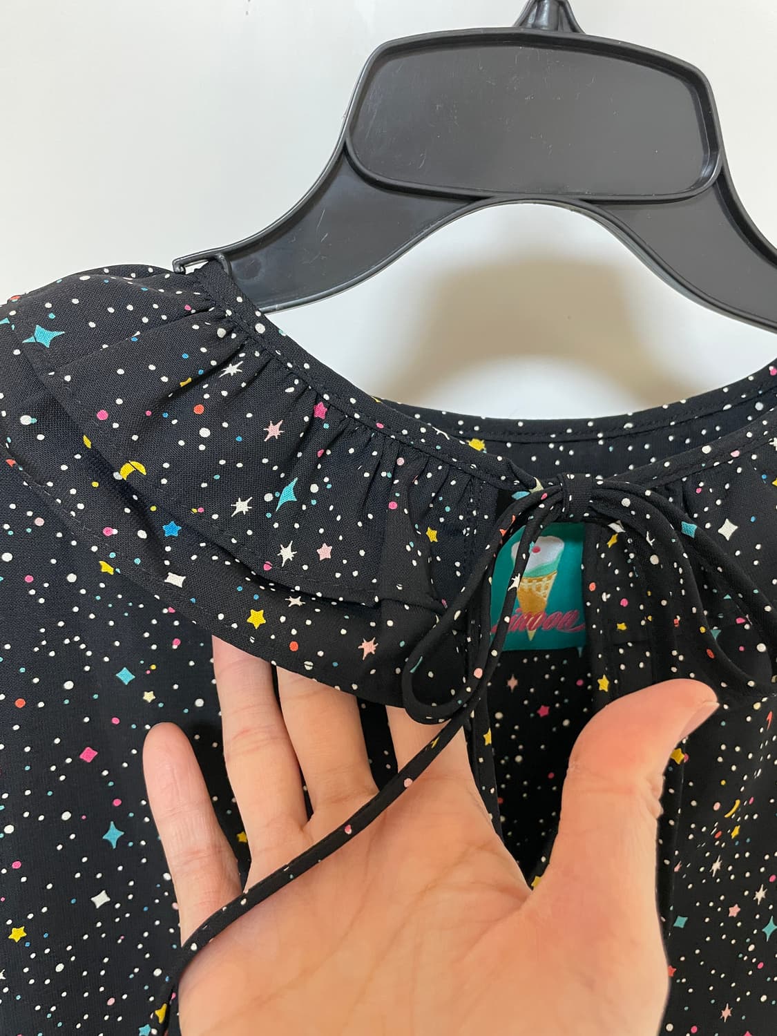 시눈 우주 블라우스 상품이미지3