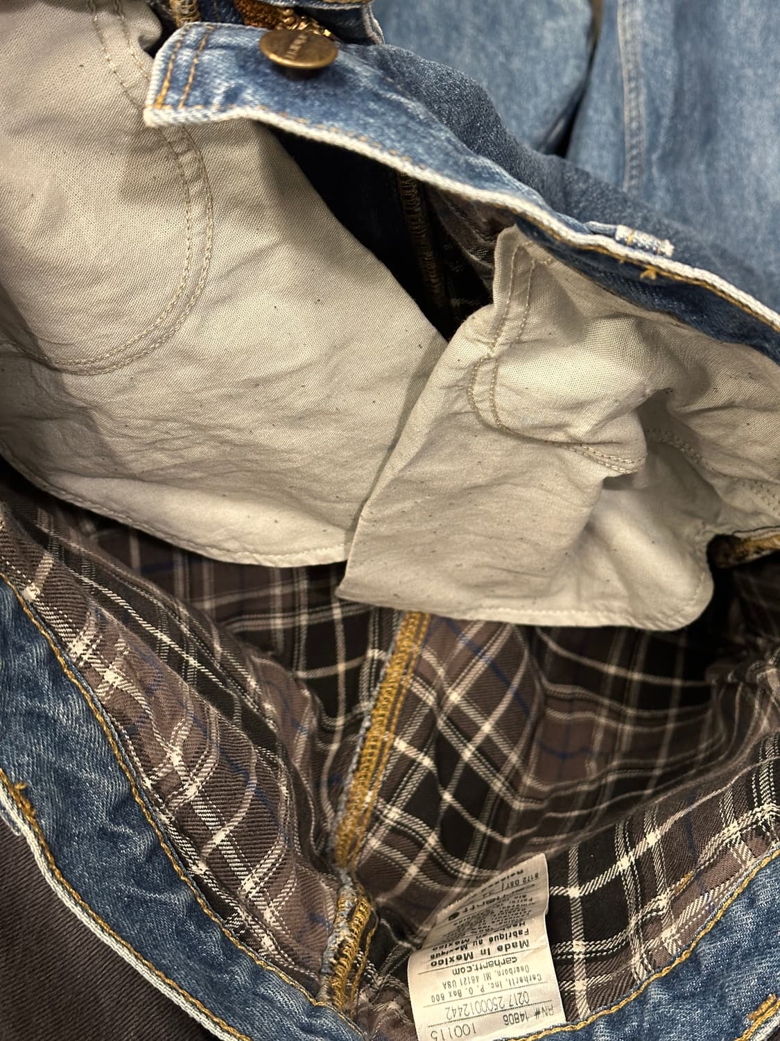 칼하트 14806 빈티지 데님팬츠 34x36 상품이미지7