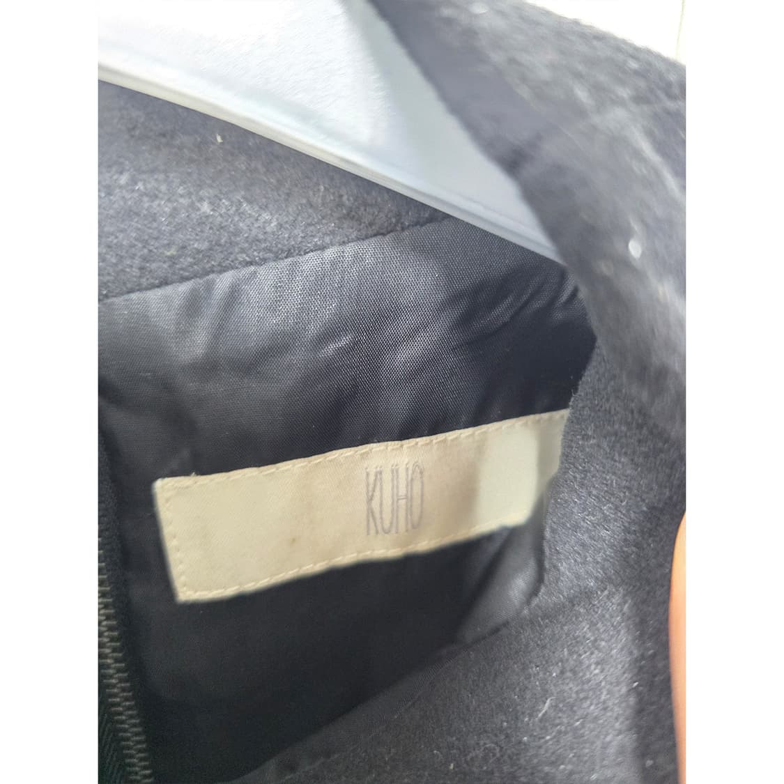 택포) 구호 KUHO 블랙 원피스 S 상품이미지2