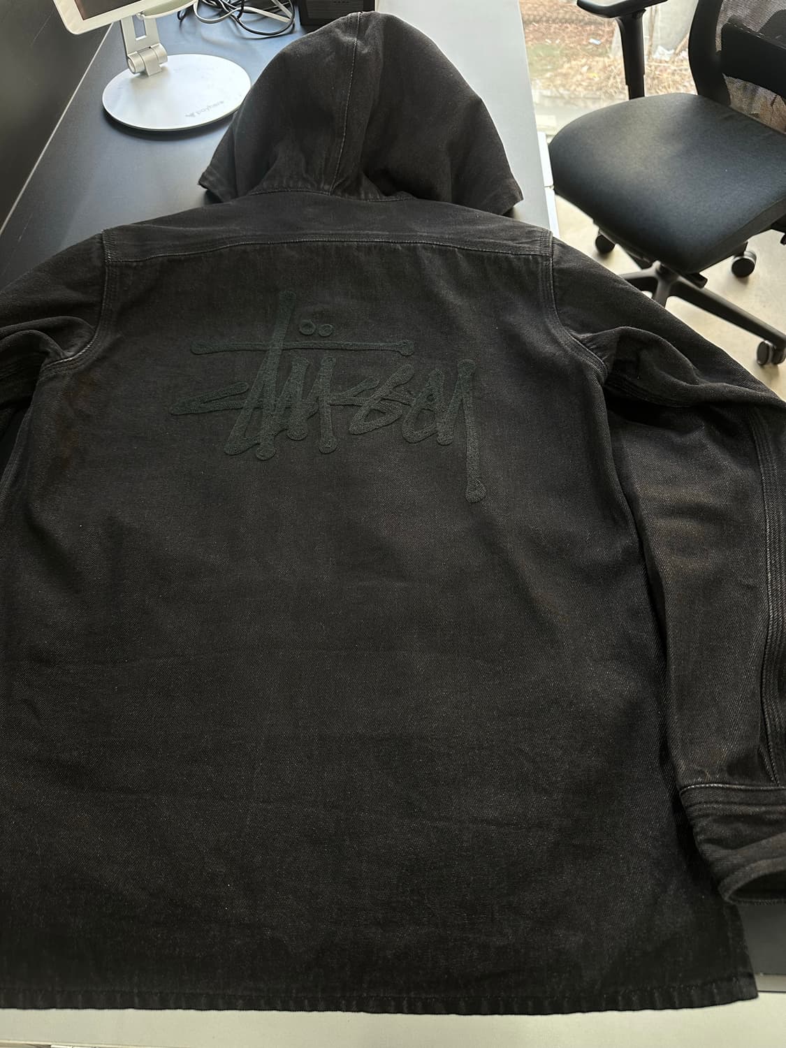 스투시 자수빅로고 데님 워크자켓 상품이미지7