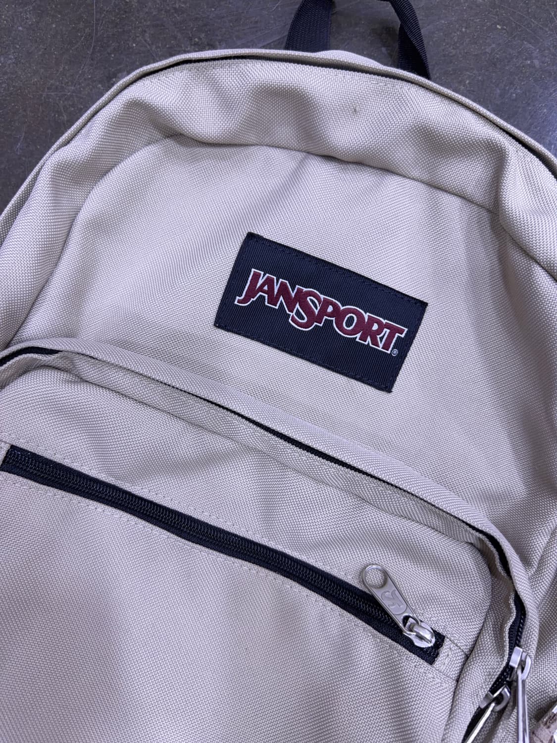 잔스포츠 라이트 백팩 스웨이드 베이지 상품이미지3