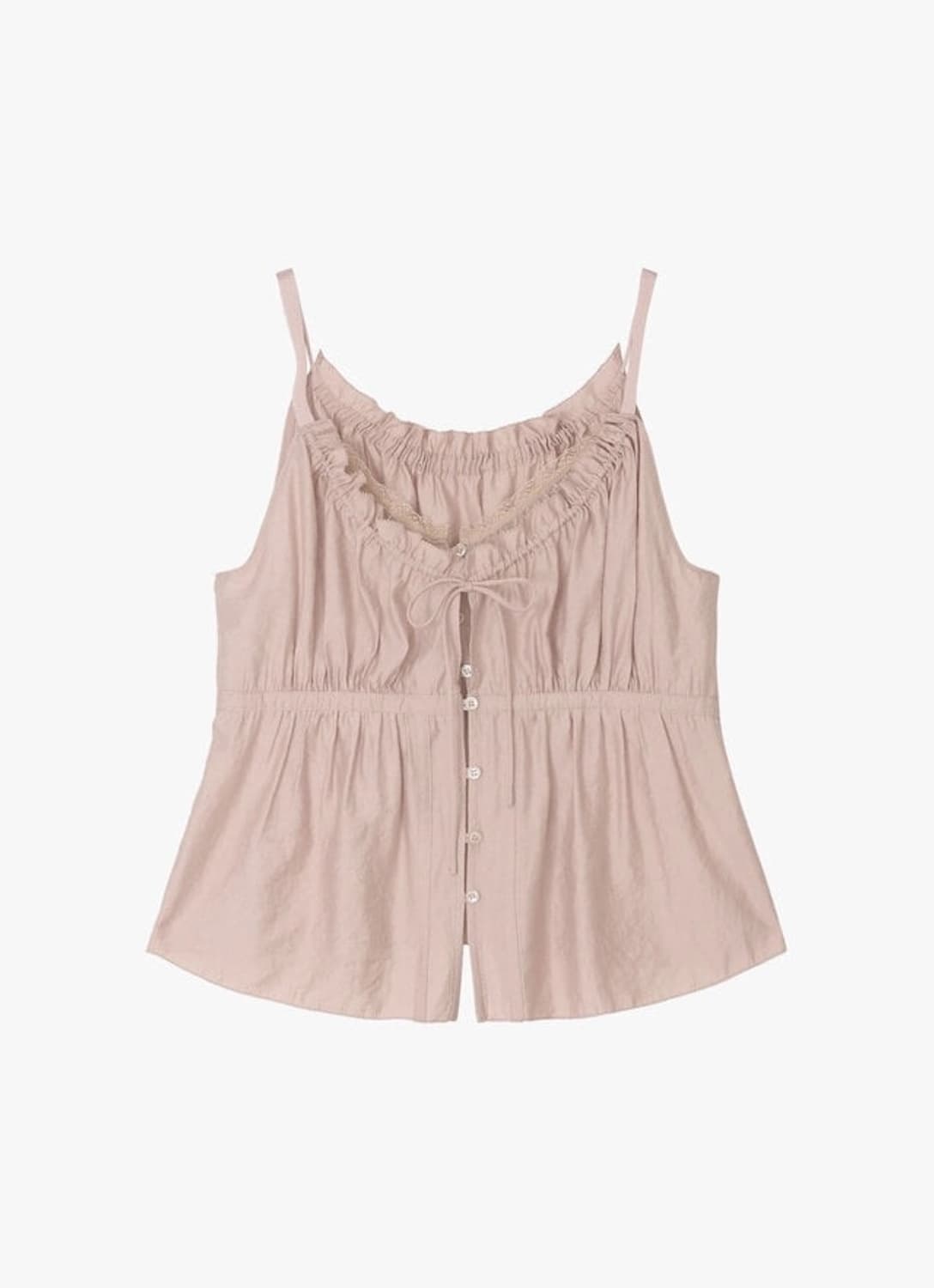 GBH - DOUBLE LACE TOP / DUSTY PINK 상품이미지3
