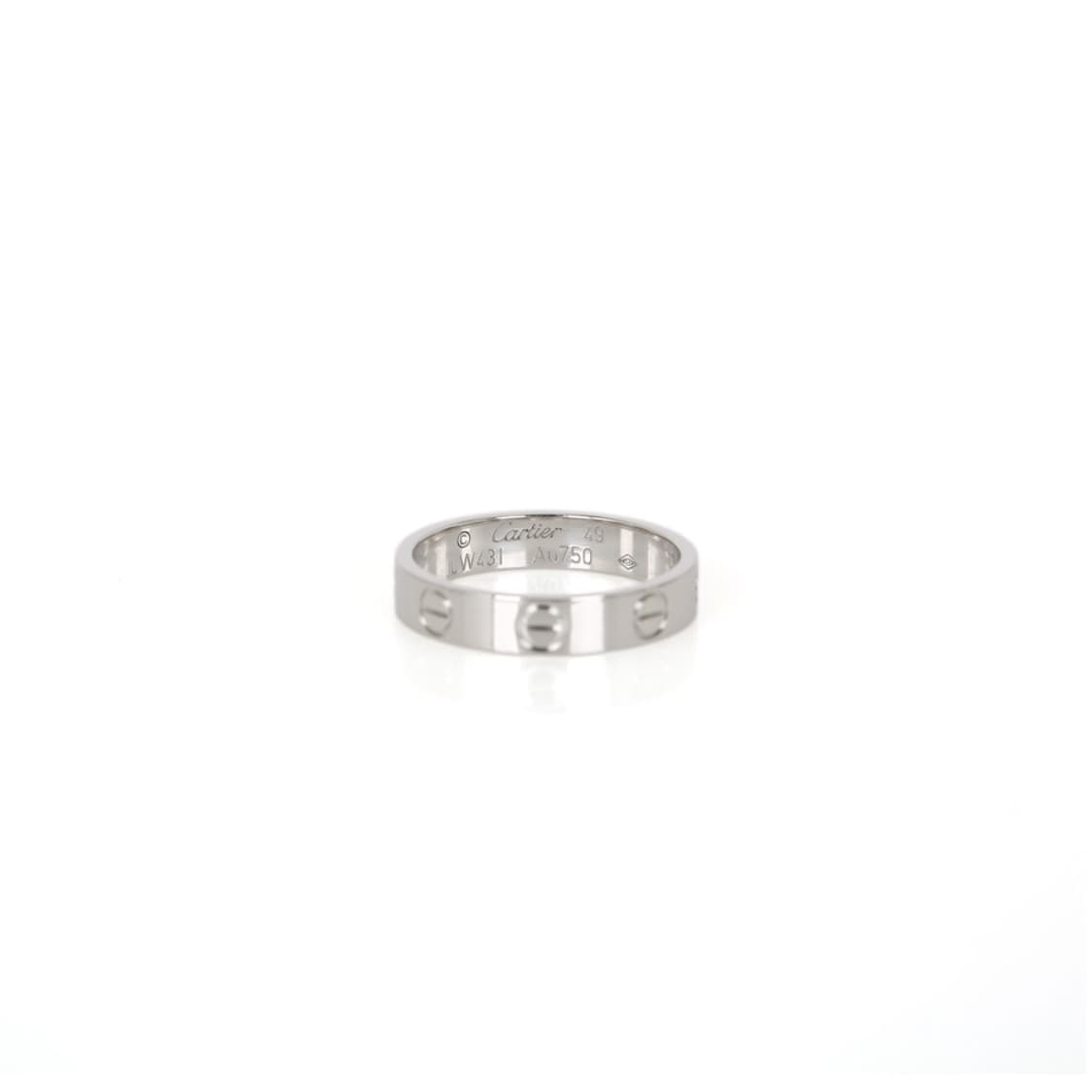 까르띠에 러브링 화이트골드 웨딩링 결혼반지 WG 러브반지 49호 상품이미지2
