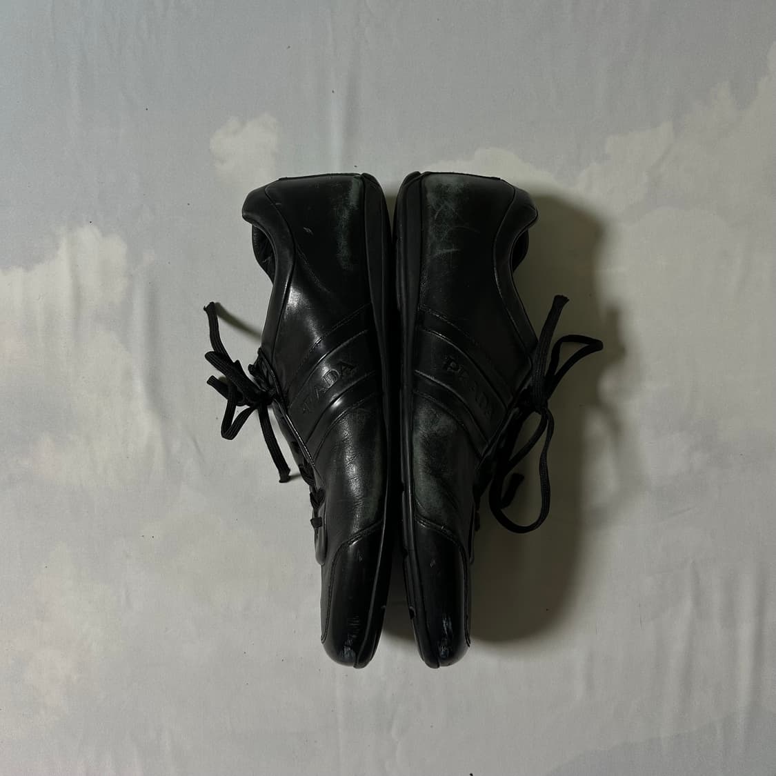 Prada sports leather sneakers 상품이미지4