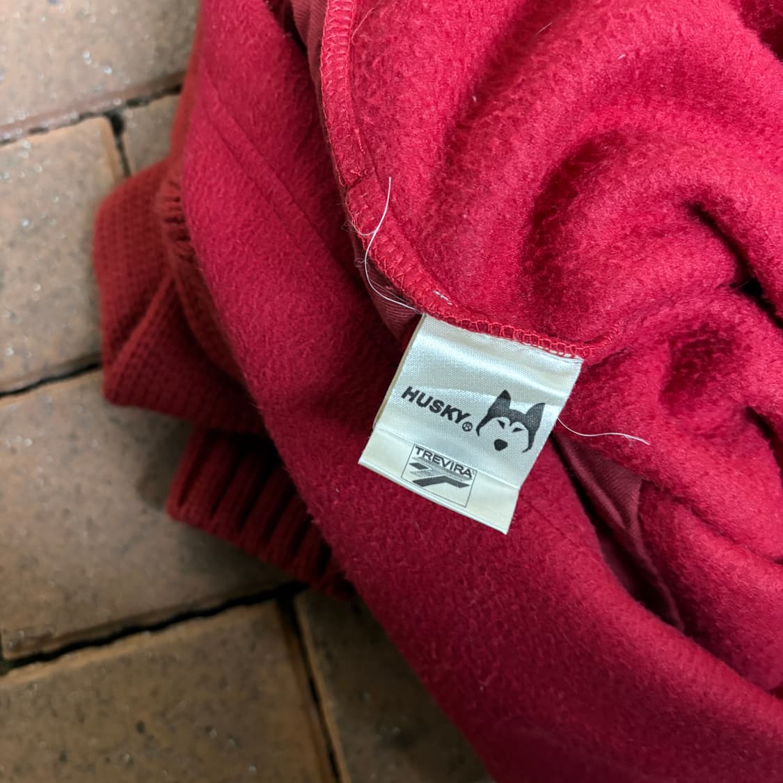 90s 몽클레르 그레노블 허스키 풀오버 하프 집 플리스 자켓 상품이미지10