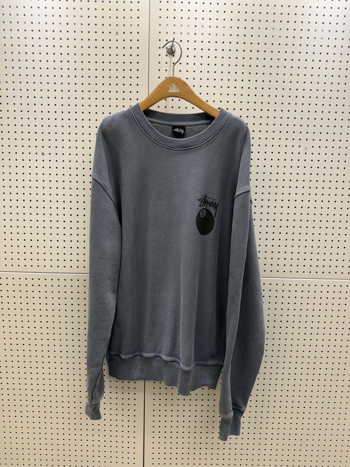 스투시 8볼 피그먼트 다이드 맨투맨 U1541 상품이미지2