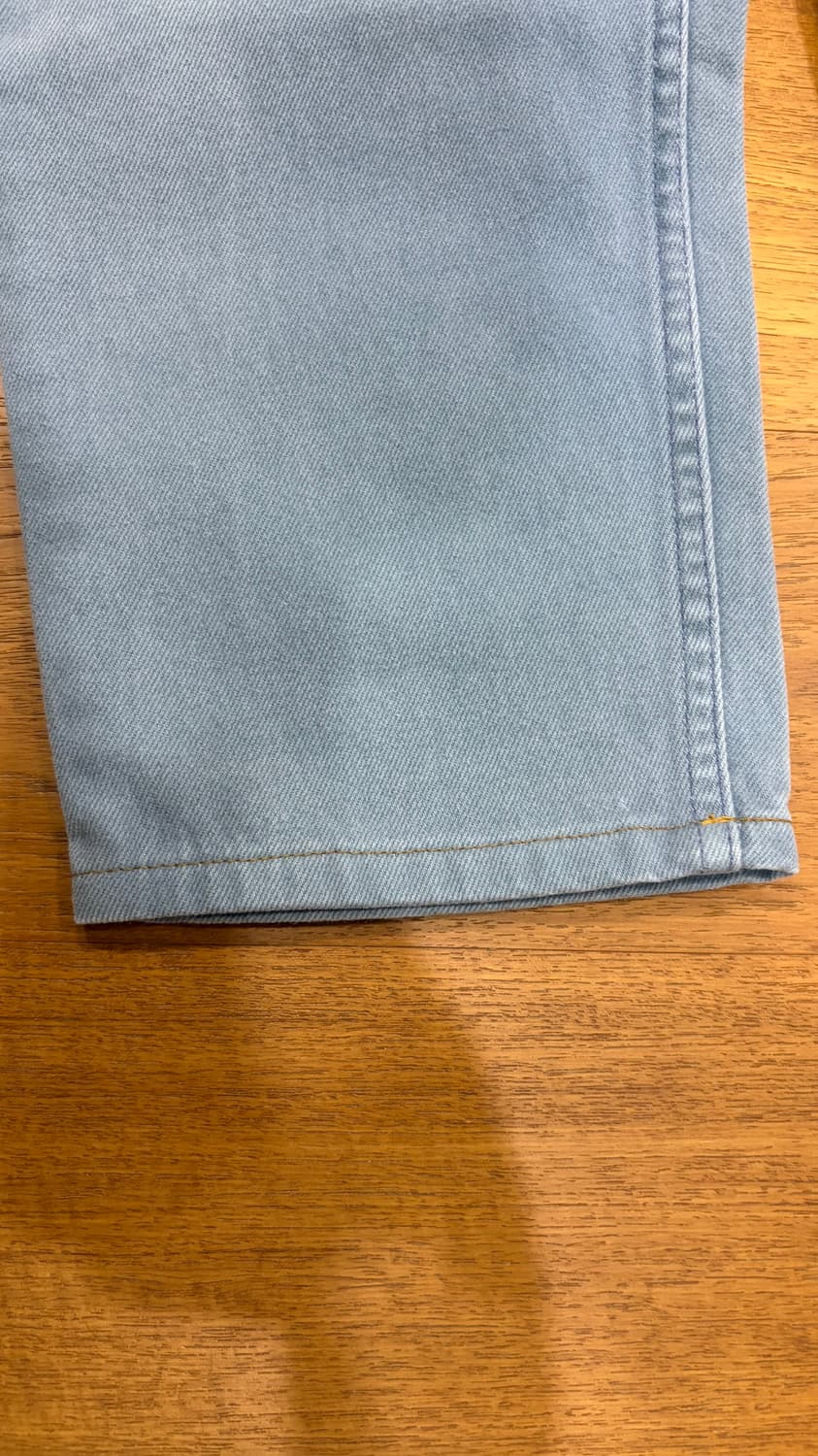 [33] 리바이스 550 오렌지탭 연청 그레이 데님 팬츠 상품이미지7