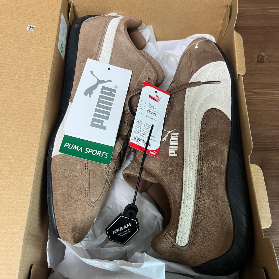(280) 푸마 스피드캣 OG 오뜨 커피 프로스티드 아이보리 상품이미지9