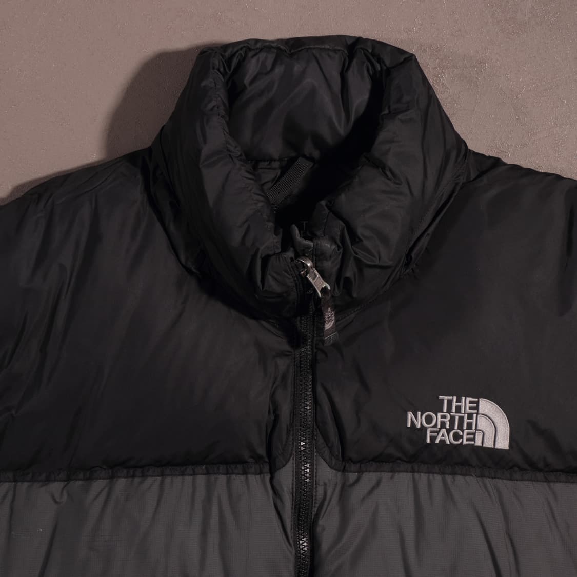 00s 노스페이스 눕시 700 패딩 회색 상품이미지2