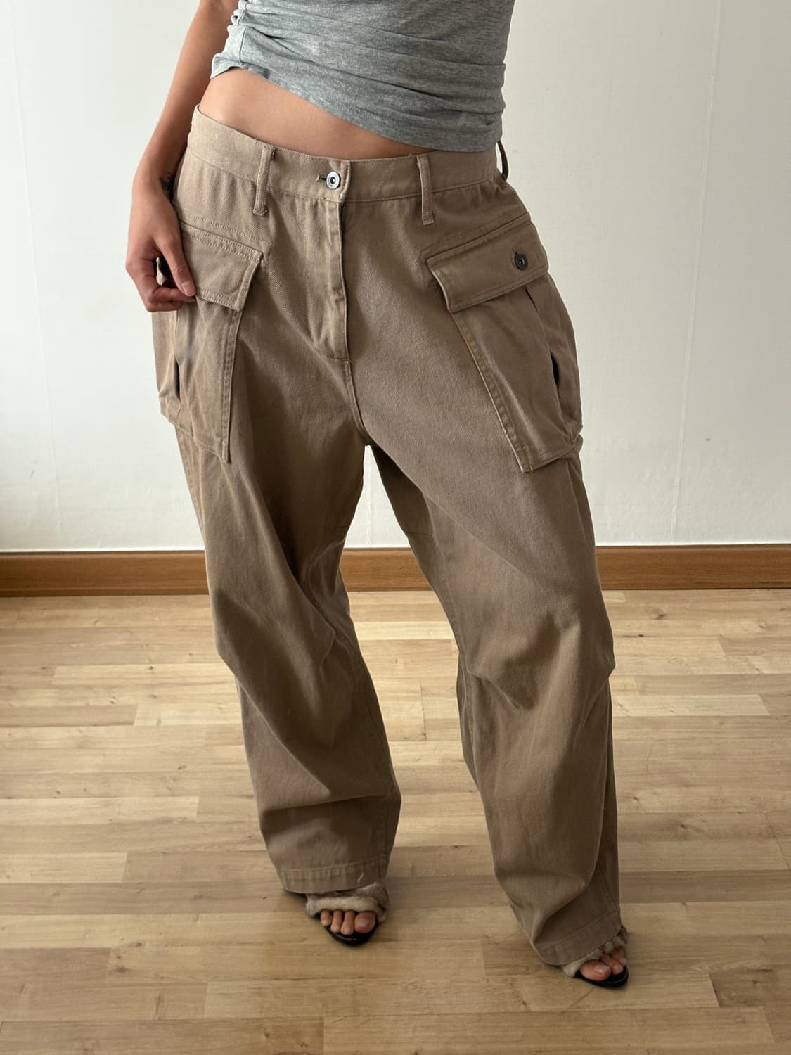 미군카고 몽키팬츠  상품이미지4