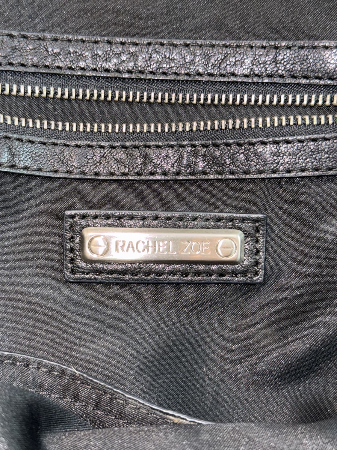 Rachel Zoe black chain buckle tote bag 상품이미지7