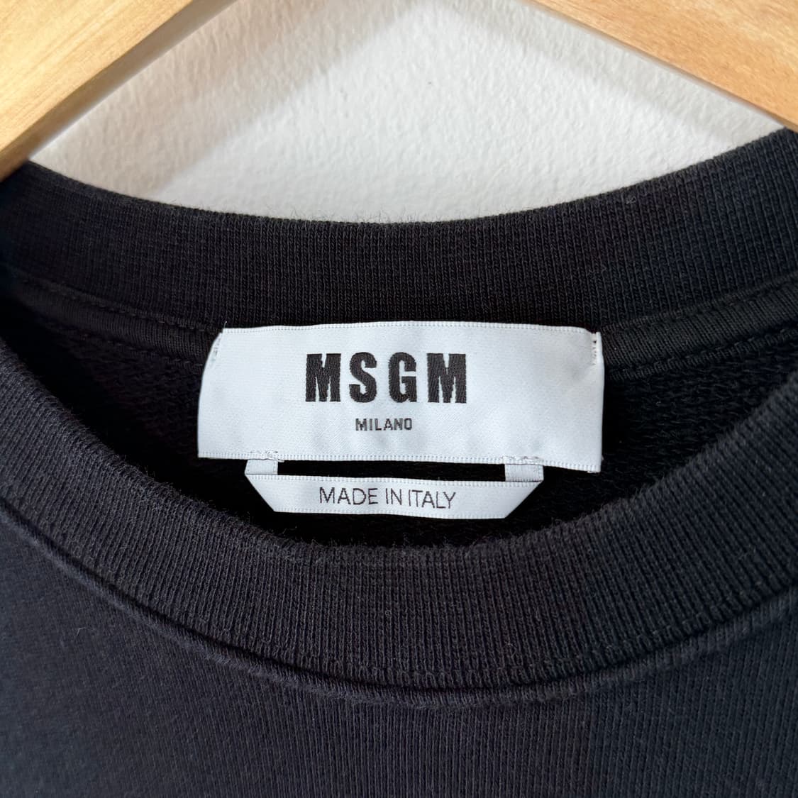 [S] MSGM 박스로고 맨투맨 상품이미지5