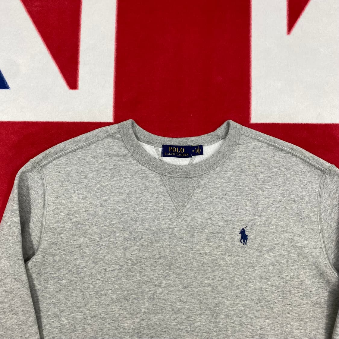 폴로 맨투맨 M 실측 L  상품이미지3