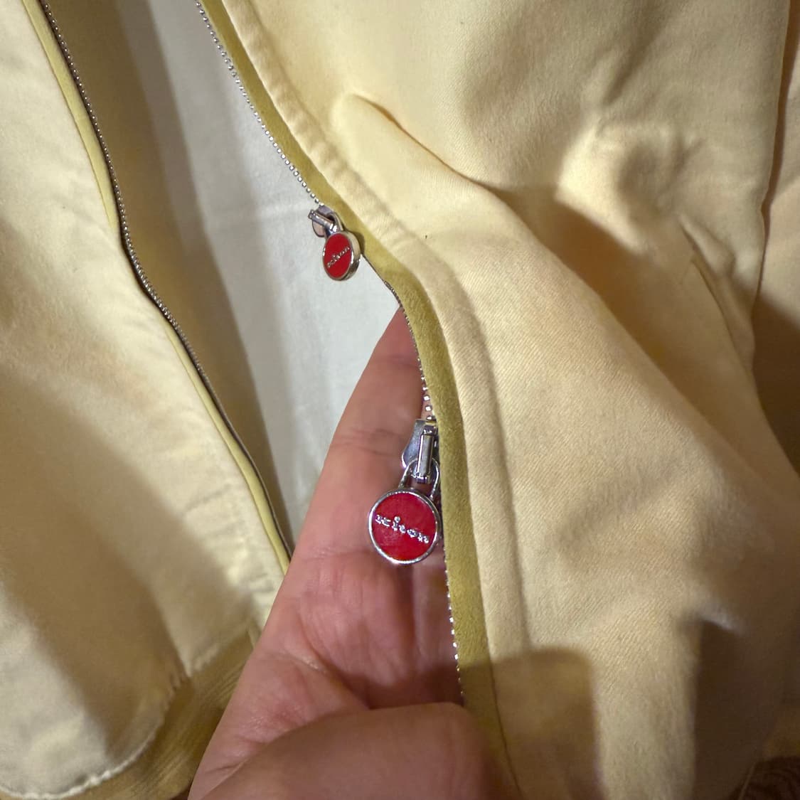 키톤 24 S/S 캐시미어 실크 봄버 자켓 판매 합니다. 상품이미지5