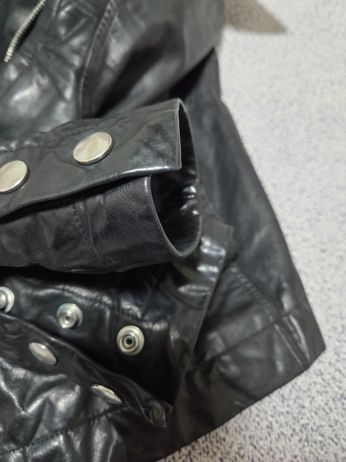 릭오웬스 바우하우스 몰리노 레더 48사이즈 상품이미지4