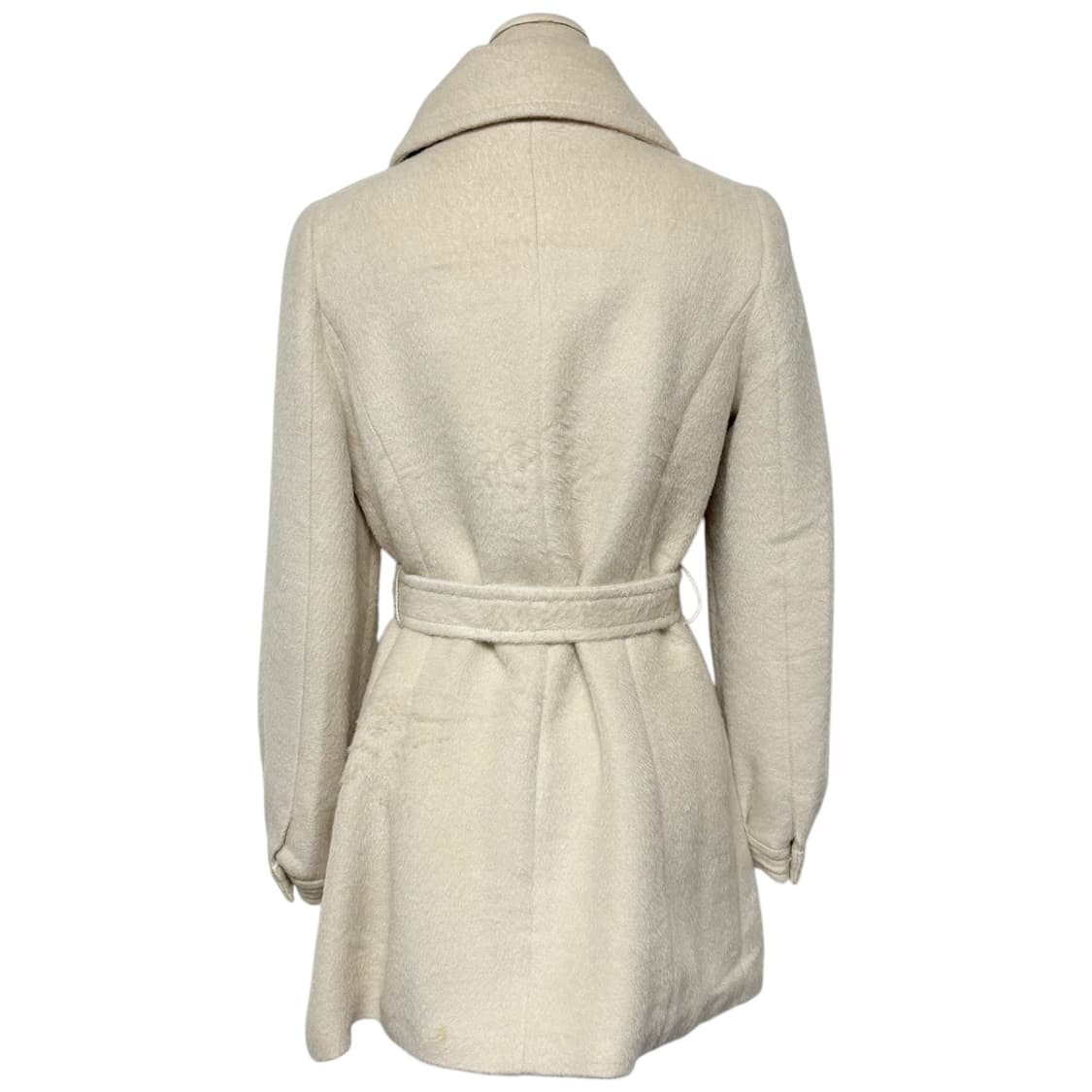 3679 지오다노 아이보리 알파카 코트 상품이미지4