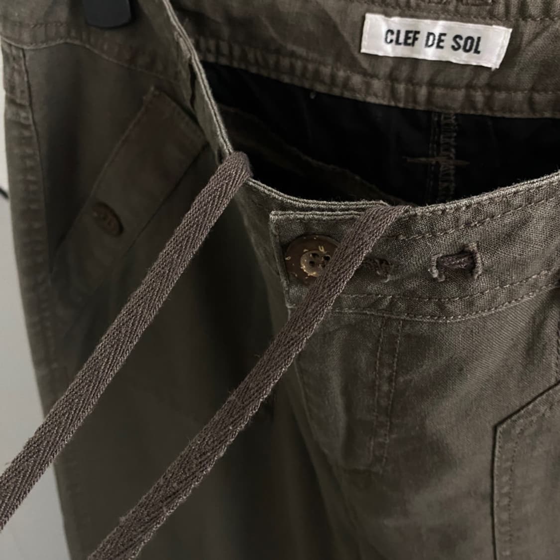 린넨 와이드 팬츠 상품이미지3