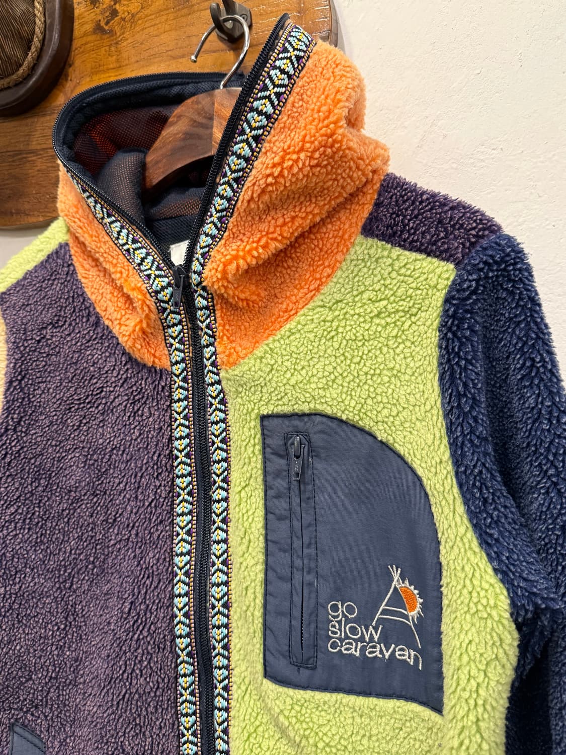 55) Go Slow Caravan Color-Block Fleece J 상품이미지3