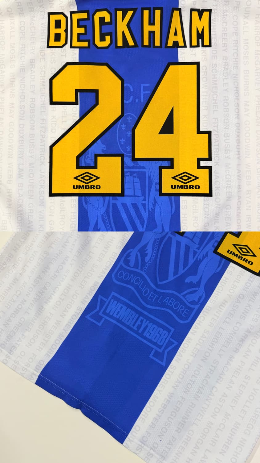 94-96 맨유 써드 베컴 유니폼 상품이미지2