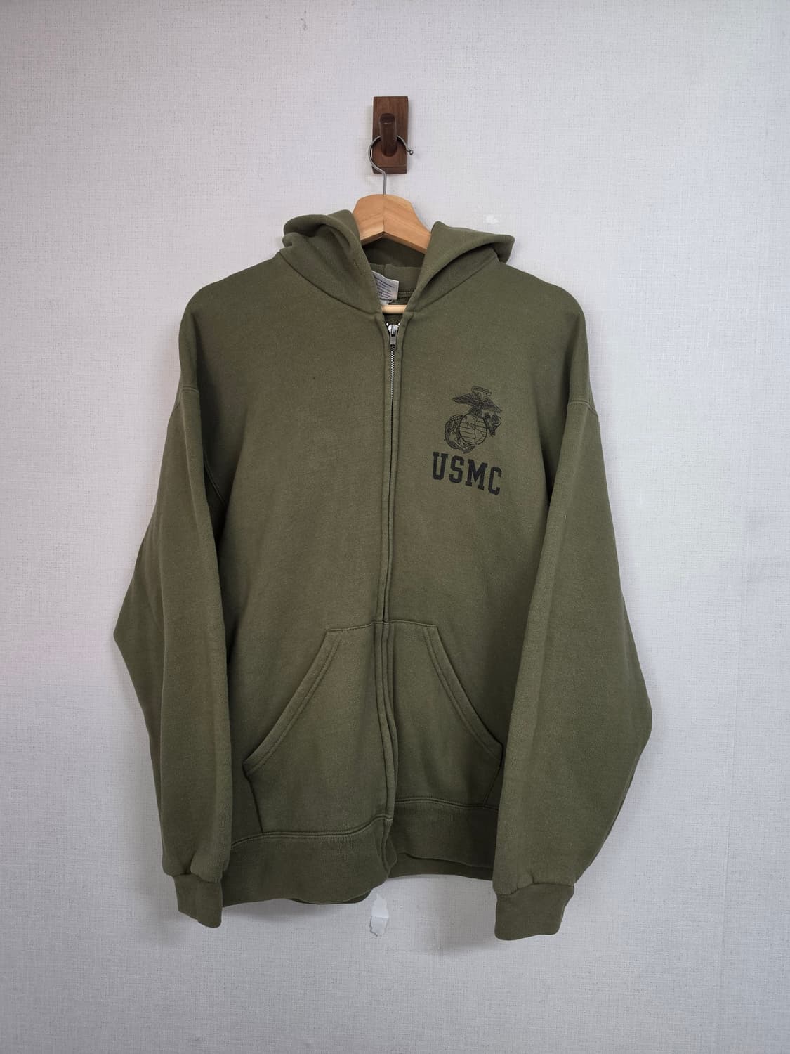 USA USMC 밀리터리 미해병대 후드집업 XL 상품이미지1