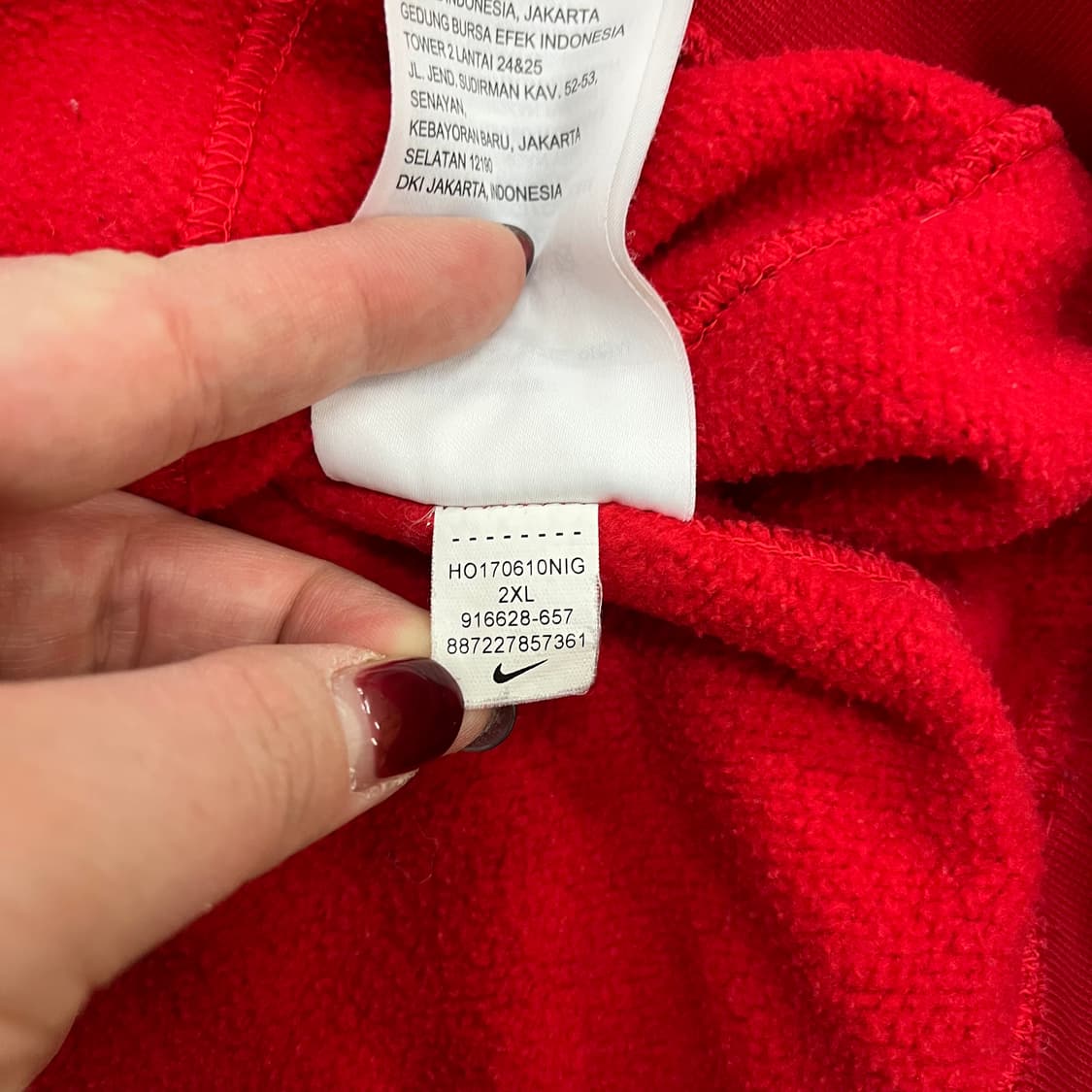 [XXL] 나이키 에어 플리스 기모 후드티 0119M1 상품이미지4