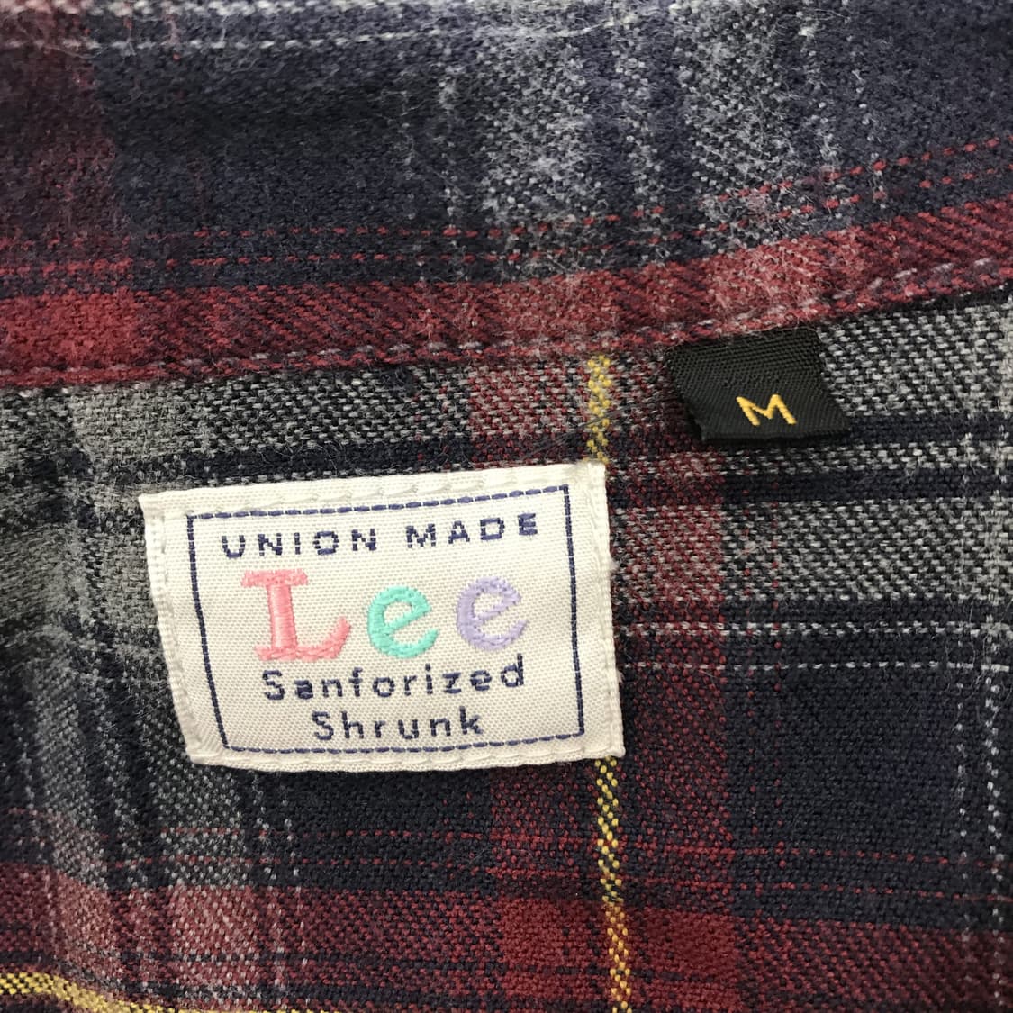 LEE JPN 웨스턴 원피스 체크셔츠 [여성M] 상품이미지4