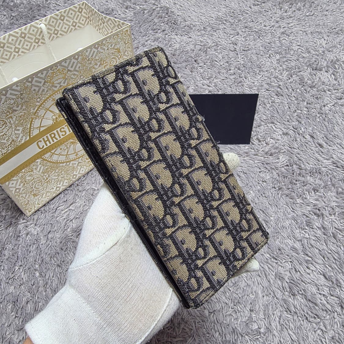 {클로젯}[Os]디올 오블리크 장지갑 상품이미지3