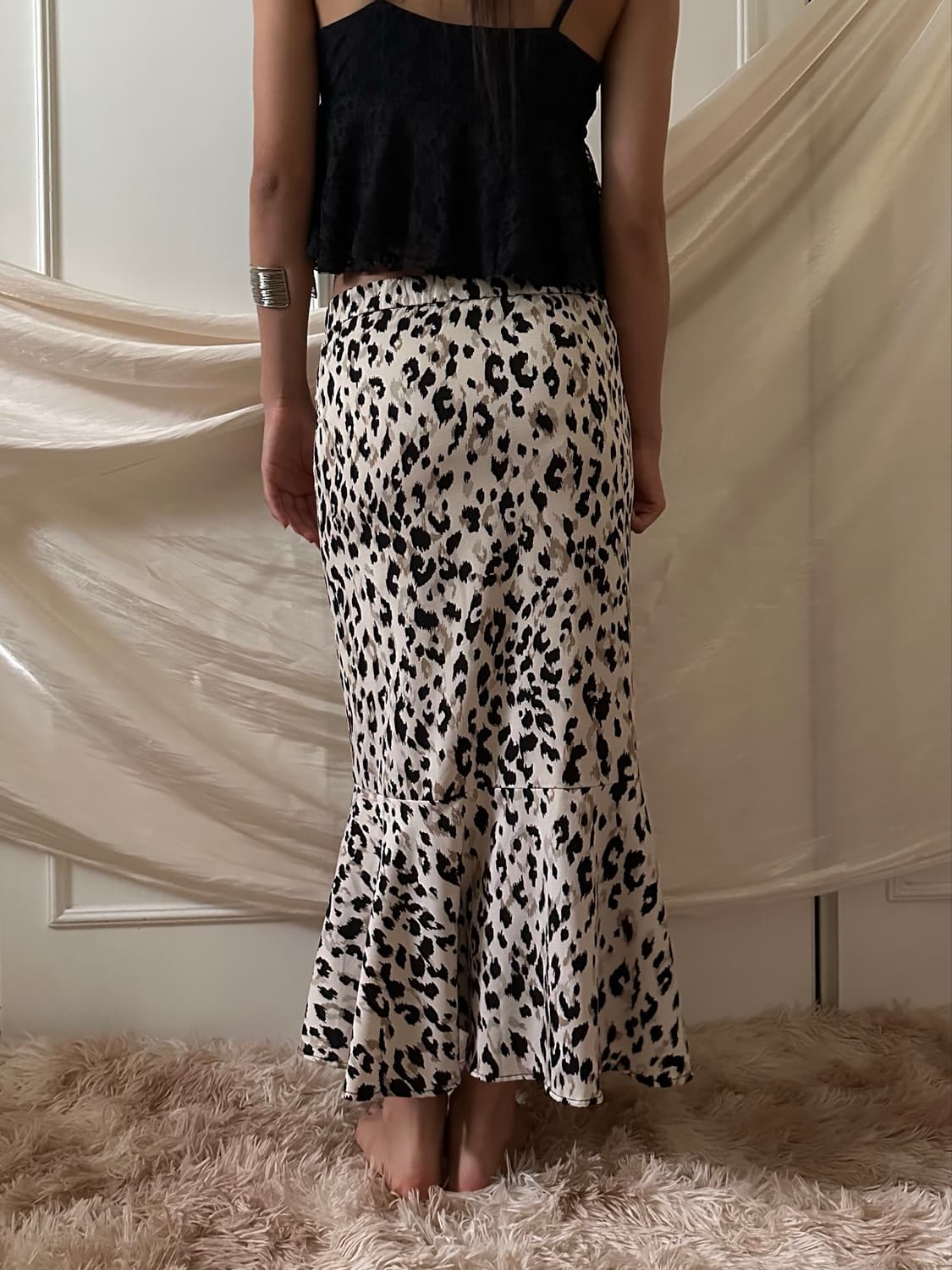 leopard long skirt 상품이미지4