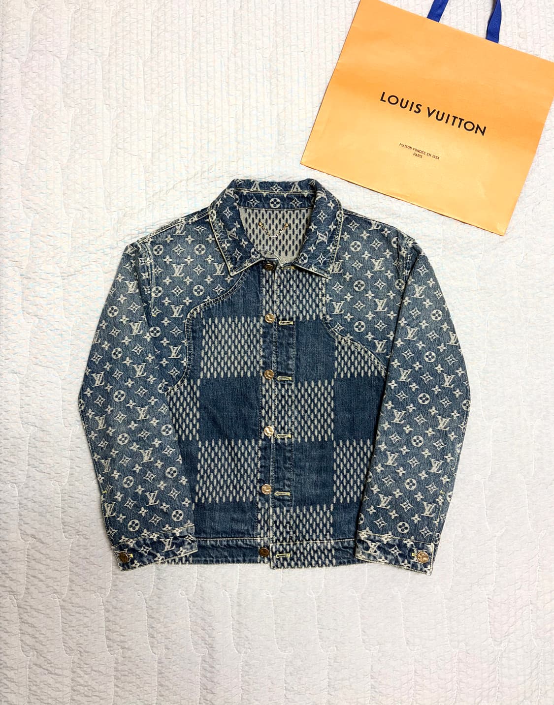 루이비통 x 니고 데님자켓 상품이미지2